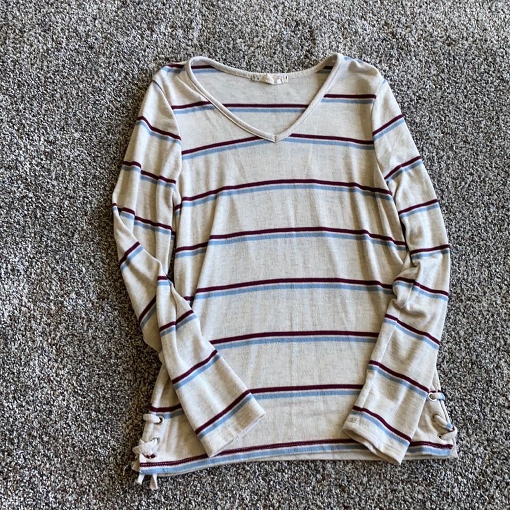 Size small shirt from Kohl’s.